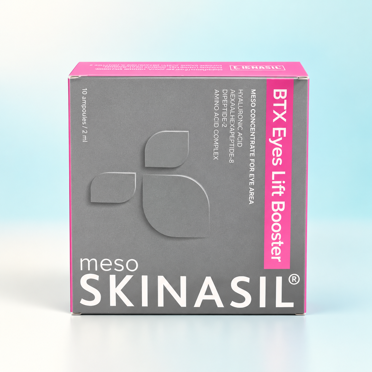 Studio photograph of Skinasil BTX Eyes Lift Booster